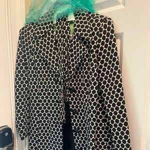 Donna Moore Womens Long Trench Coat